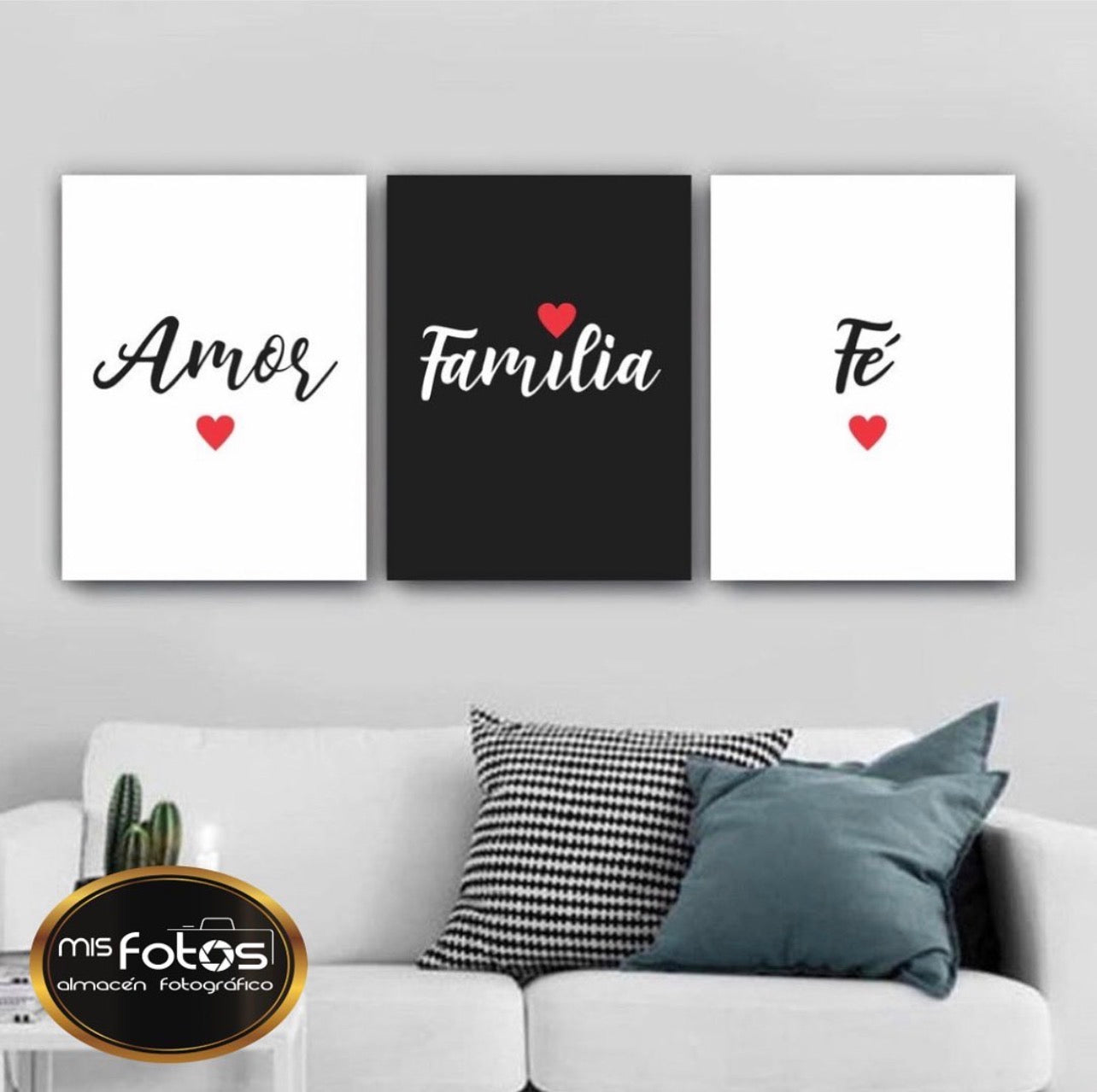 🖼️ Tríptico Decorativo – 3 Cuadros 30x45 CM